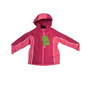 REI Timber Mountain Snow Jacket With Hood Pink Water-Resistant 18M NWT